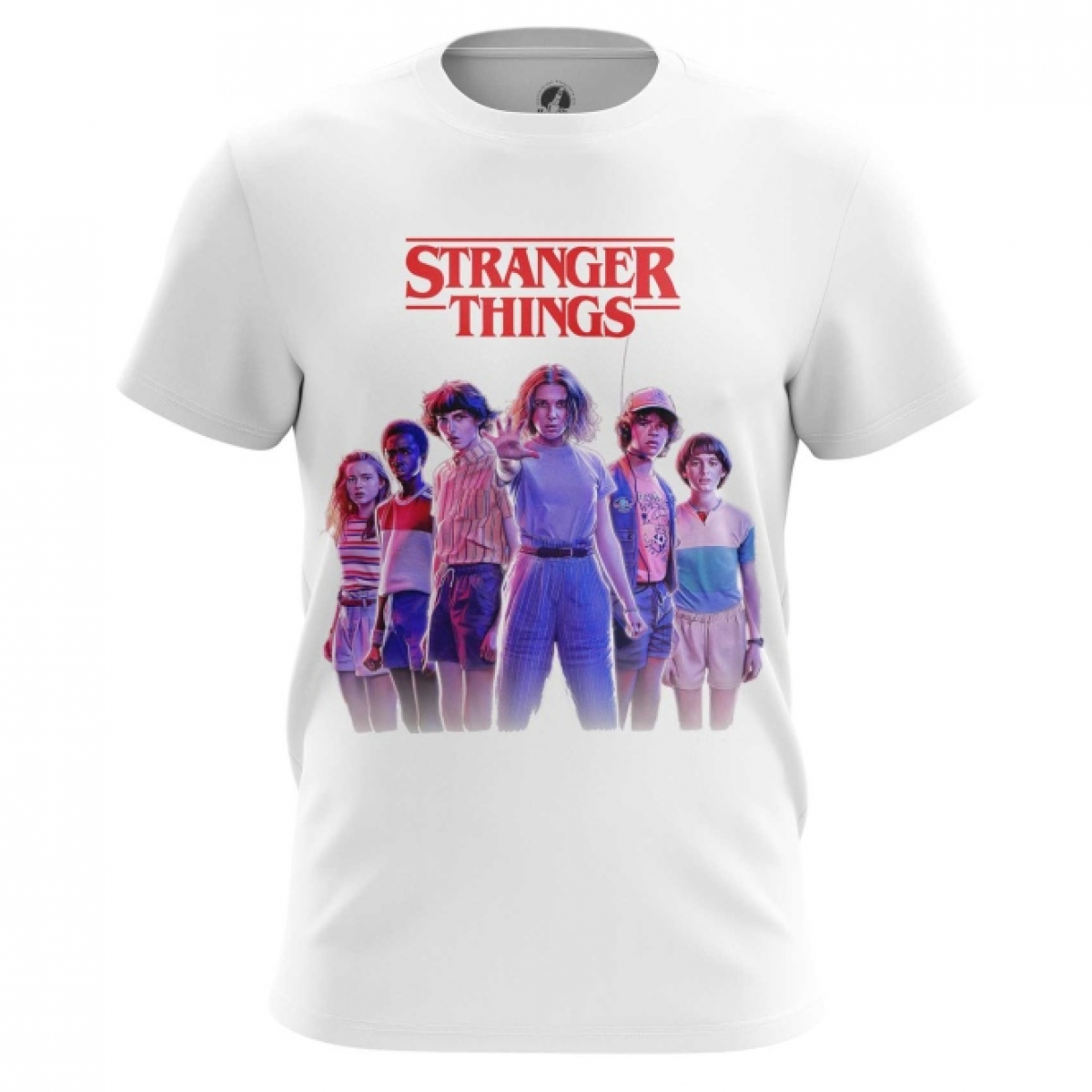 Buy Men's T-shirt Stranger Things Tv Episode Show Cover Print Top ...
