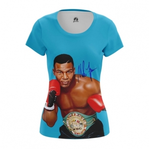 Women’s t-shirt Mike Tyson Box Jersey Top Idolstore - Merchandise and Collectibles Merchandise, Toys and Collectibles 2