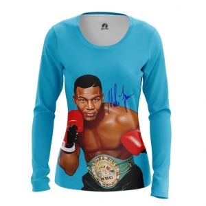 Merchandise Women'S Long Sleeve Mike Tyson Box Jersey