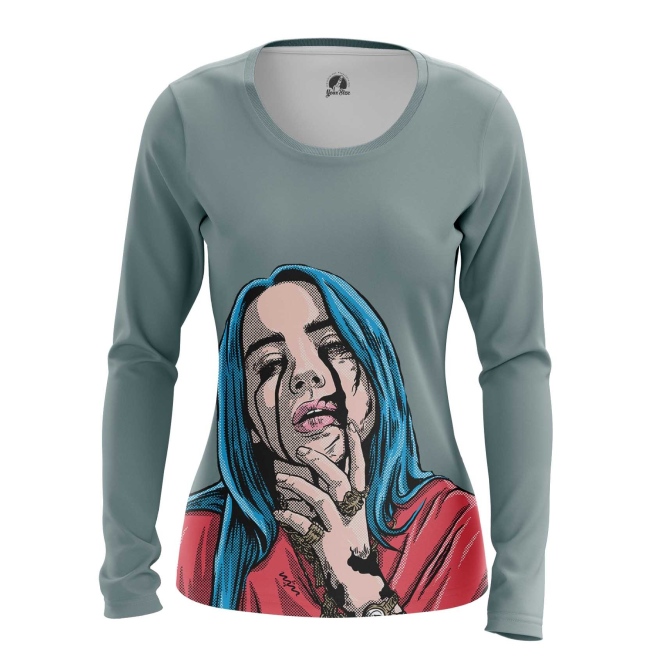 Womens Long Sleeve Billie Eilish Jersey Idolstore