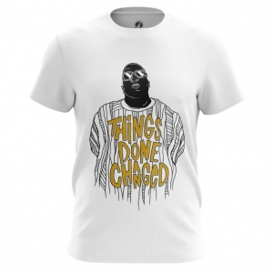 Men’s t-shirt Notorious BIG Things Done Changed Top Idolstore - Merchandise and Collectibles Merchandise, Toys and Collectibles 2