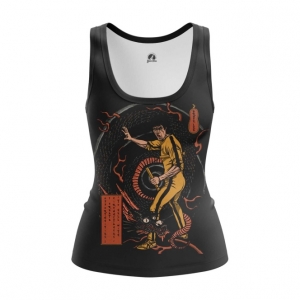 Merchandise Women'S Vest Game Of Death Bruce Lee Yellow Tank