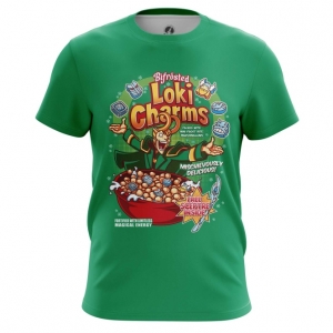 Merchandise Men'S T-Shirt Loki Charms Comics Print Top