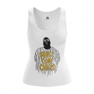 Women’s vest Notorious BIG Things Done Changed top Tank Idolstore - Merchandise and Collectibles Merchandise, Toys and Collectibles 2