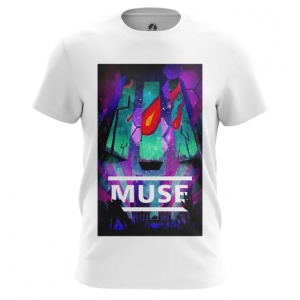 Collectibles Men'S T-Shirt Muse Band Print Cover Top
