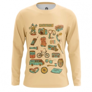 Men’s long sleeve Stranger things pattern Idolstore - Merchandise and Collectibles Merchandise, Toys and Collectibles 2