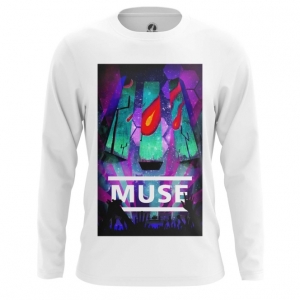 Collectibles Men'S Long Sleeve Muse Band Print Cover