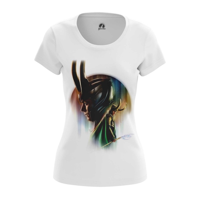 Merchandise Women'S T-Shirt Loki Odinson Marvel Print Top