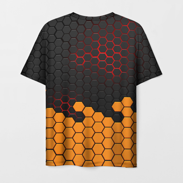 Merchandise Men T-Shirt Borderlands Steel Hexagons