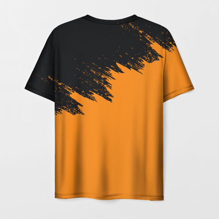 Merchandise Men T-Shirt Half-Life Orange Splash