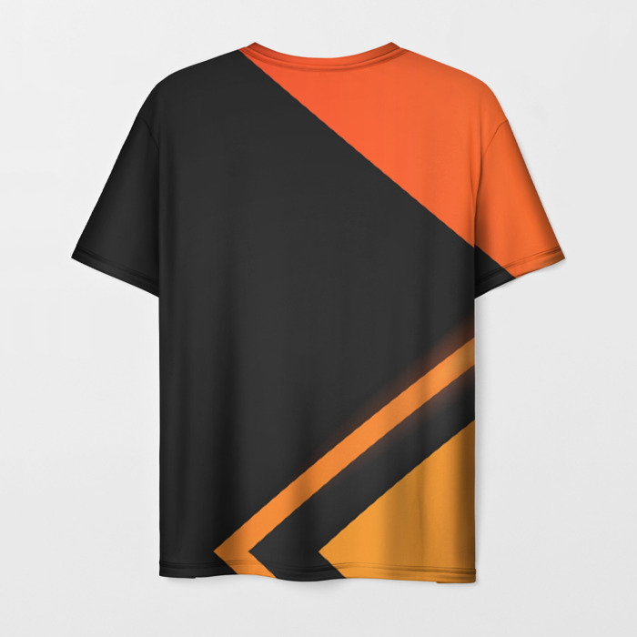 Merch Men T-Shirt Metro 2033 Exodus Orange Light