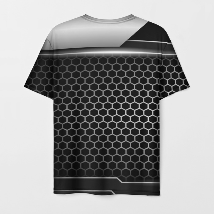 Merchandise Men T-Shirt Cyberpunk 2077 Chrome Hexagons