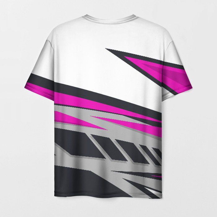 Merch Men T-Shirt Metro 2033 Exodus Pink Road