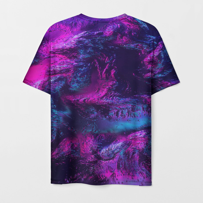 Collectibles Men T-Shirt Pubg Neon Space Style