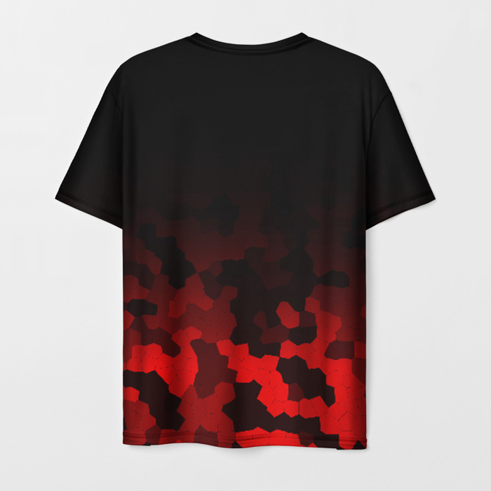 Merchandise Men T-Shirt Pubg Dark Red