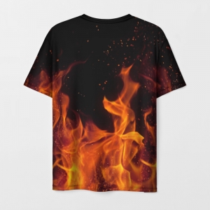 Standoff 2 Fire Men t-shirt Black Idolstore - Merchandise and Collectibles Merchandise, Toys and Collectibles