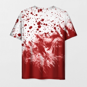 Men’s t-shirt blood spots white print Dying Light Idolstore - Merchandise and Collectibles Merchandise, Toys and Collectibles
