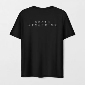 Men’s t-shirt Death Stranding black design Idolstore - Merchandise and Collectibles Merchandise, Toys and Collectibles