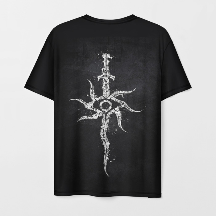 Collectibles Men T-Shirt Dark Souls Sun Sword Print