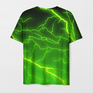 Men’s t-shirt green lighting picture Fallout Idolstore - Merchandise and Collectibles Merchandise, Toys and Collectibles