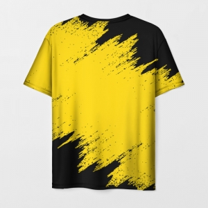 Men’s t-shirt yellow merch Samurai game Cyberpunk Idolstore - Merchandise and Collectibles Merchandise, Toys and Collectibles