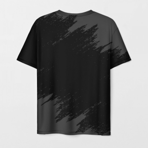 Men’s t-shirt black merch Samurai Cyberpunk print Idolstore - Merchandise and Collectibles Merchandise, Toys and Collectibles