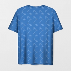 Men’s t-shirt Untitled Goose Game blue pattern merch Idolstore - Merchandise and Collectibles Merchandise, Toys and Collectibles