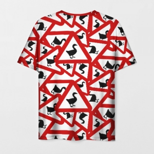 Goose Game t-shirt Men’s Untitled pattern merch Idolstore - Merchandise and Collectibles Merchandise, Toys and Collectibles