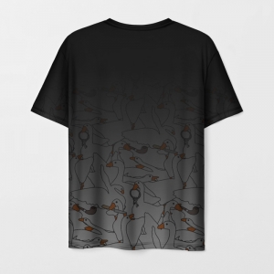 Men’s t-shirt Untitled Goose Game honk print Idolstore - Merchandise and Collectibles Merchandise, Toys and Collectibles
