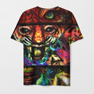 Men’s t-shirt graphic image Hotline Miami game design Idolstore - Merchandise and Collectibles Merchandise, Toys and Collectibles