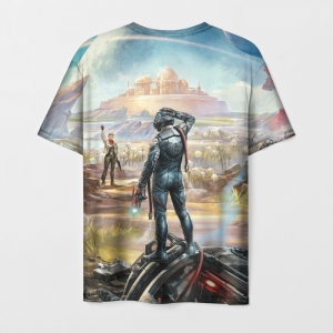 Men’s t-shirt scene print The Outer Worlds clothes Idolstore - Merchandise and Collectibles Merchandise, Toys and Collectibles
