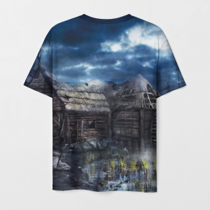Men’s t-shirt witcher design merchandise print Idolstore - Merchandise and Collectibles Merchandise, Toys and Collectibles
