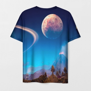 Men’s t-shirt apparel The Outer Worlds print design Idolstore - Merchandise and Collectibles Merchandise, Toys and Collectibles