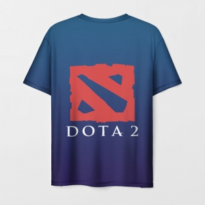 Men’s t-shirt morflink Dota print blue Idolstore - Merchandise and Collectibles Merchandise, Toys and Collectibles