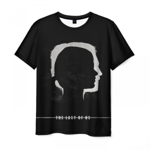 Collectibles Men'S T-Shirt The Last Of Us Black Countenance
