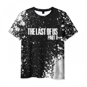 Collectibles Last Of Us T-Shirt Black Text Label
