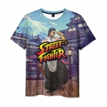Collectibles Street Fighter Men T-Shirt Yun Pixel Art