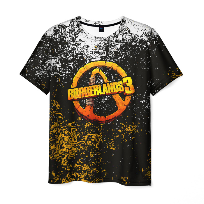 Collectibles Men T-Shirt Logo Borderlands Splash