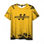 Collectibles Men T-Shirt Borderlands Hyperion Yellow