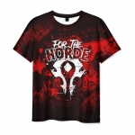 Collectibles World Of Warcraft Men T-Shirt For The Horde