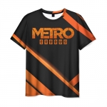 Collectibles Metro 2033 Exodus Orange Intersections Men T-Shirt