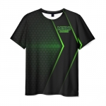 Collectibles Men T-Shirt Metro 2033 Exodus Green Neon