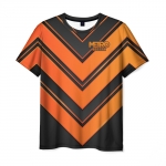 Collectibles Metro 2033 Exodus Men T-Shirt Orange Angles