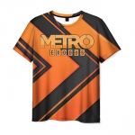 Collectibles Metro 2033 Exodus Right Way Men T-Shirt Orange