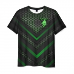 Collectibles Cyberpunk 2077 Men T-Shirt Green Angles Samurai