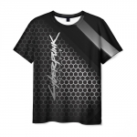 Collectibles Men T-Shirt Cyberpunk 2077 Logo Steel