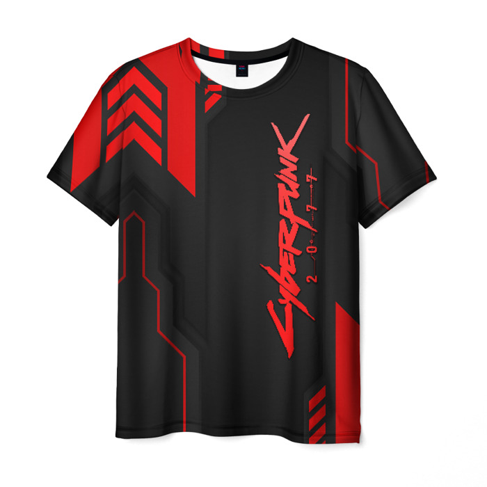 Merchandise Men T-Shirt Cyberpunk 2077 Red Pointer