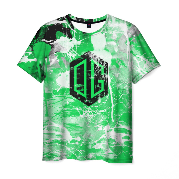 Collectibles Men T-Shirt Og Team Logo Dota 2 Green
