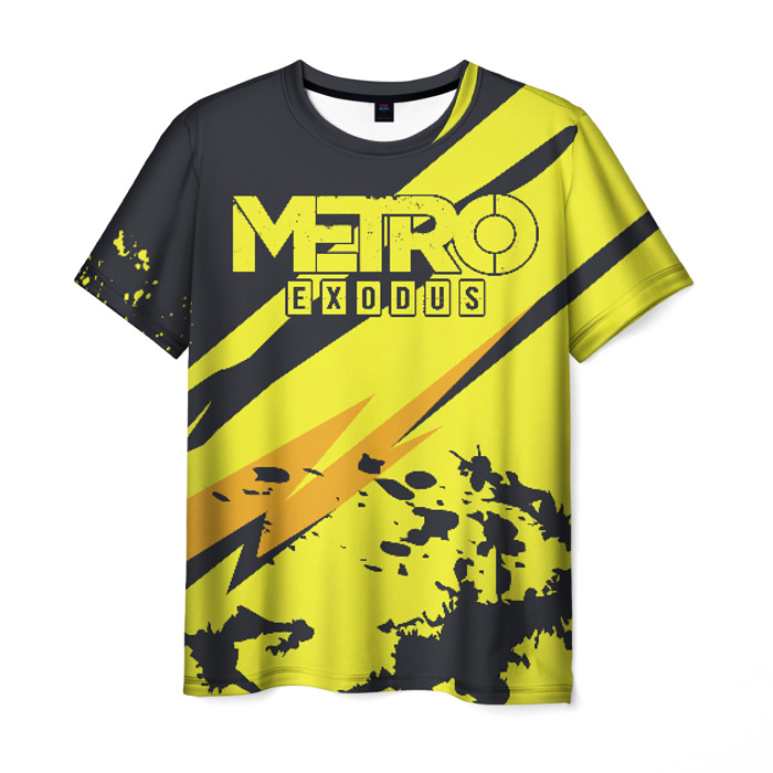 Collectibles Men T-Shirt Metro 2033 Exodus Yellow Fury