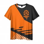 Merchandise World Of Warcraft Orange Line Men T-Shirt